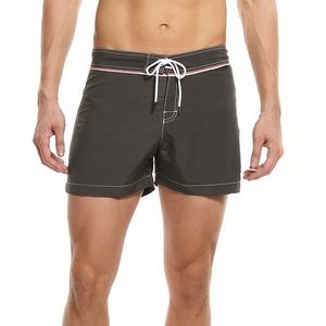 Parke & Ronen Classic Solid Swim Trunks